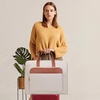 image:imageGarment Travel Bag for Women Carry on Garment Bag Up to 3 Suits for Business Trips2 in 1 Hanging Suitcase Luggage Bags for TravelFoldable Suit Bag 156Inch Laptop BeigeBeige