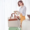 image:imageGarment Travel Bag for Women Carry on Garment Bag Up to 3 Suits for Business Trips2 in 1 Hanging Suitcase Luggage Bags for TravelFoldable Suit Bag 156Inch Laptop BeigeBeige