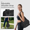 image:imageSmall Gym Bag for WomenMini Gym Duffle Bag with Independent Compartment Lightweight Gym Tote Bag Sport Duffle Bag for Travel Workout Dance YogaBlackGym