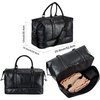 image:imageWeekender Overnight Bag Carry On Bag Travel Bag with Shoe PouchBlack