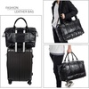 image:imageWeekender Overnight Bag Carry On Bag Travel Bag with Shoe PouchBlack