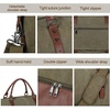 image:imageWeekender Overnight Bag Carry On Bag Travel Bag with Shoe PouchGreen