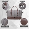image:imageWeekender Overnight Bag Carry On Bag Travel Bag with Shoe PouchGrey