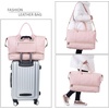 image:imageWeekender Overnight Bag Carry On Bag Travel Bag with Shoe PouchPink