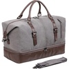 image:imageWeekender Overnight Bag Carry On Bag Travel Bag with Shoe PouchGrey