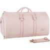 image:imageseyfocnia Convertible Carry on Garment Bag for Women Garment Bags for Travel with Shoe Pouch 2 in 1 Hanging Suitcase Suit Bag for Women Travel Duffle Bag Garment BagA1Pink
