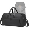 image:imageseyfocnia Convertible Garment Bag for Travel Carry on Garment Waterproof Suit Duffle Bag with Shoe Compartment  3 in 1 Travel Garment Bag for Men Women