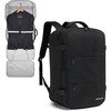 image:imageseyfocnia Convertible Travel Garment Bag Large Travel Backpack for Men amp Women Business Laptop Backpack Carry On Luggage Personal Item Travel Bag Suit Bag With MultiPockets Black 22 inchBlack