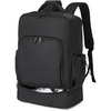 image:imageseyfocnia Gym Backpack for Men Lightweight Sports Back pack With Shoe Compartment Waterproof Gym Bag Workout Trainning Rucksack Casual Travel Daypack White BrownBlack