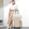 image:imageseyfocnia Convertible Carry on Garment Bag for Women Garment Bags for Travel with Shoe Pouch 2 in 1 Hanging Suitcase Suit Bag for Women Travel Duffle Bag Garment BagA4Beige2pcs