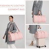image:imageseyfocnia Convertible Carry on Garment Bag for Women Garment Bags for Travel with Shoe Pouch 2 in 1 Hanging Suitcase Suit Bag for Women Travel Duffle Bag Garment BagA3Pink