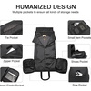 image:imageseyfocnia Convertible Garment Bag for Travel Carry on Garment Waterproof Suit Duffle Bag with Shoe Compartment  3 in 1 Travel Garment Bag for Men Women