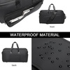image:imageseyfocnia Convertible Garment Bag for Travel Carry on Garment Waterproof Suit Duffle Bag with Shoe Compartment  3 in 1 Travel Garment Bag for Men Women