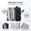 image:imageseyfocnia Convertible Travel Garment Bag Large Travel Backpack for Men amp Women Business Laptop Backpack Carry On Luggage Personal Item Travel Bag Suit Bag With MultiPockets Black 22 inchBlack