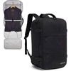 image:imageseyfocnia Convertible Travel Garment Bag Large Travel Backpack for Men amp Women Business Laptop Backpack Carry On Luggage Personal Item Travel Bag Suit Bag With MultiPockets Black 22 inchBlack
