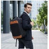 image:imageseyfocnia Convertible Travel Garment Bag Large Travel Backpack for Men amp Women Business Laptop Backpack Carry On Luggage Personal Item Travel Bag Suit Bag With MultiPockets Brown 22 inch