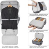 image:imageseyfocnia Convertible Travel Garment Bag for Men amp Women MultiPocket Travel Duffel Carry On Luggage Personal Item Business Suit BackpackGrey