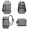 image:imageseyfocnia Convertible Travel Garment Bag for Men amp Women MultiPocket Travel Duffel Carry On Luggage Personal Item Business Suit BackpackGrey