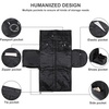 image:imageseyfocnia Convertible Travel Garment BagCarry on Garment Duffel Bag for Men Women  2 in 1 Hanging Suitcase Suit Business Travel BagA1Black