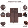 image:imageseyfocnia Convertible Travel Garment BagCarry on Garment Duffel Bag for Men Women  2 in 1 Hanging Suitcase Suit Business Travel BagBrownBackpack