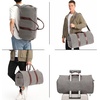 image:imageseyfocnia Convertible Travel Garment BagCarry on Garment Duffel Bag for Men Women  2 in 1 Hanging Suitcase Suit Business Travel BagGreybackpack