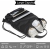 image:imageseyfocnia Drawstring Backpack Tactical String Bag with Zipper Pockets Waterproof Cinch Bag Sport Gym Sackpack  BlackBlack