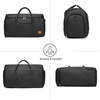 image:imageseyfocnia Garment Bags for Travel Carry On Garment Bag Backpack Convertible Garment Duffle Bag for Men Women 4 in 1 Hanging Dress Suitcase Suit Travel Bag