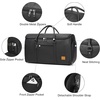 image:imageseyfocnia Garment Bags for Travel Carry On Garment Bag Backpack Convertible Garment Duffle Bag for Men Women 4 in 1 Hanging Dress Suitcase Suit Travel Bag