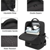 image:imageseyfocnia Gym Backpack for Men Personalized Initial Design Sports Back pack With Shoe Compartment Waterproof Gym Bag Workout Trainning Rucksack Casual Travel DaypackBlackBlack