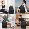image:imageseyfocnia Gym Backpack for Men Waterproof Sports Backpacks With Shoe Compartment Lightweight Workout Trainning Back Pack Casual Travel DaypackBlackBlack