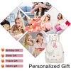 image:imageseyfocnia Initial Cute Mini Backpack Small Backpack Purse for Women Personalized Letter Style Small Leather Backpack Pompom Back Pack Shoulder Bag for Gifts Travel  White Letter MLetter M