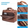 image:imageseyfocnia Leather Laptop Bag Mens 156 Inche 173 Inche Messenger Briefcase Business Satchel Computer Handbag Shoulder BagHbrown