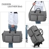 image:imageseyfocnia Rolling Garment BagRolling Duffle Bag with Wheels Rolling Garment Bags for Travel with Shoe Pouch Carry On Bag Weekender Bags Garment Duffel Bag for Men or WomenGreyA1Grey2P