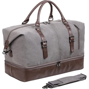 image:imageWeekender Overnight Bag Carry On Bag Travel Bag with Shoe PouchGrey
