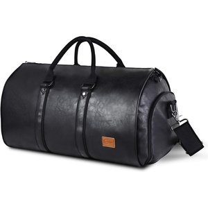 image:imageseyfocnia Convertible Travel Garment BagCarry on Garment Duffel Bag for Men Women  2 in 1 Hanging Suitcase Suit Business Travel Bagblack2
