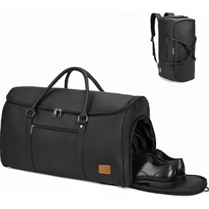 image:imageseyfocnia Garment Bags for Travel Carry On Garment Bag Backpack Convertible Garment Duffle Bag for Men Women 4 in 1 Hanging Dress Suitcase Suit Travel Bag